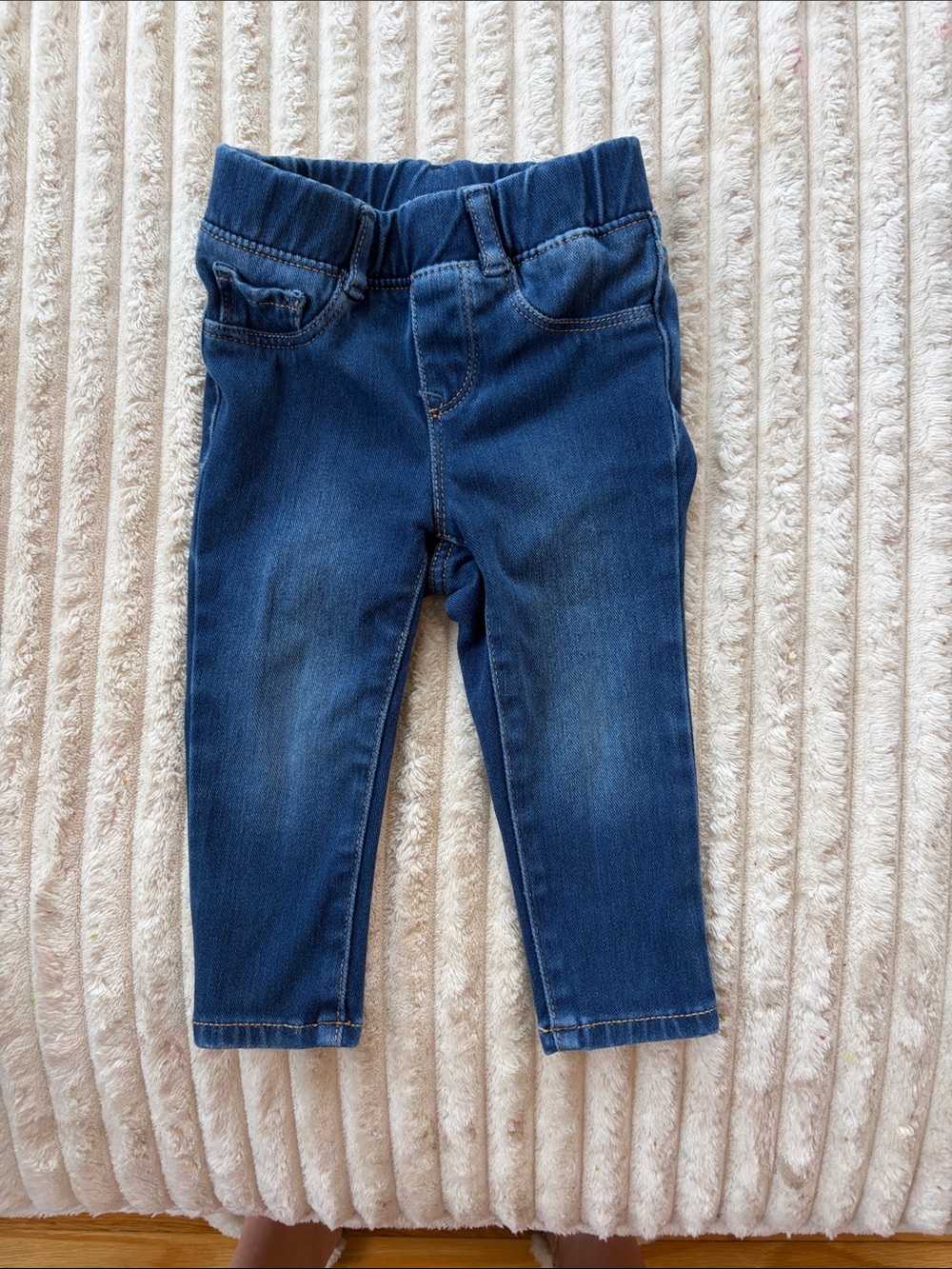 GAP Dark Blue Denim Leggings for Kids